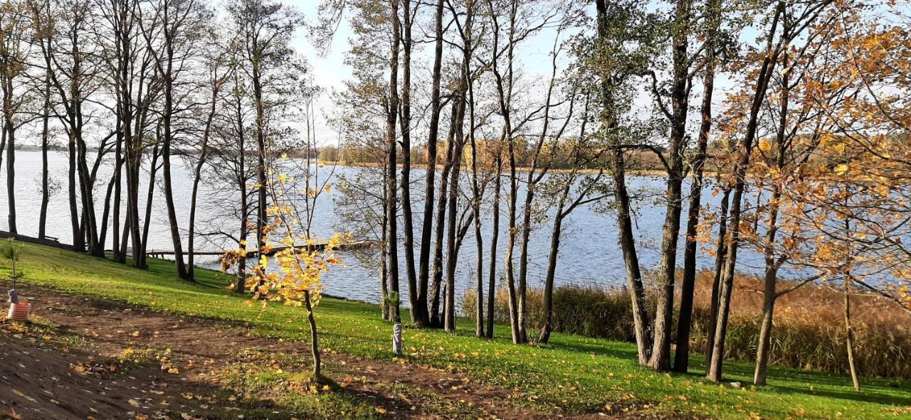 Vila Galadusis Prie Ezero Lazdijai Kültér fotó